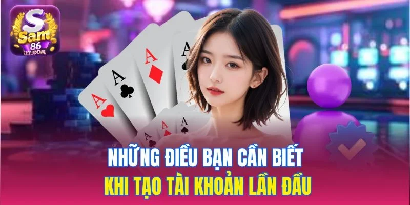 Những điều bạn cần biết khi tạo tài khoản lần đầu